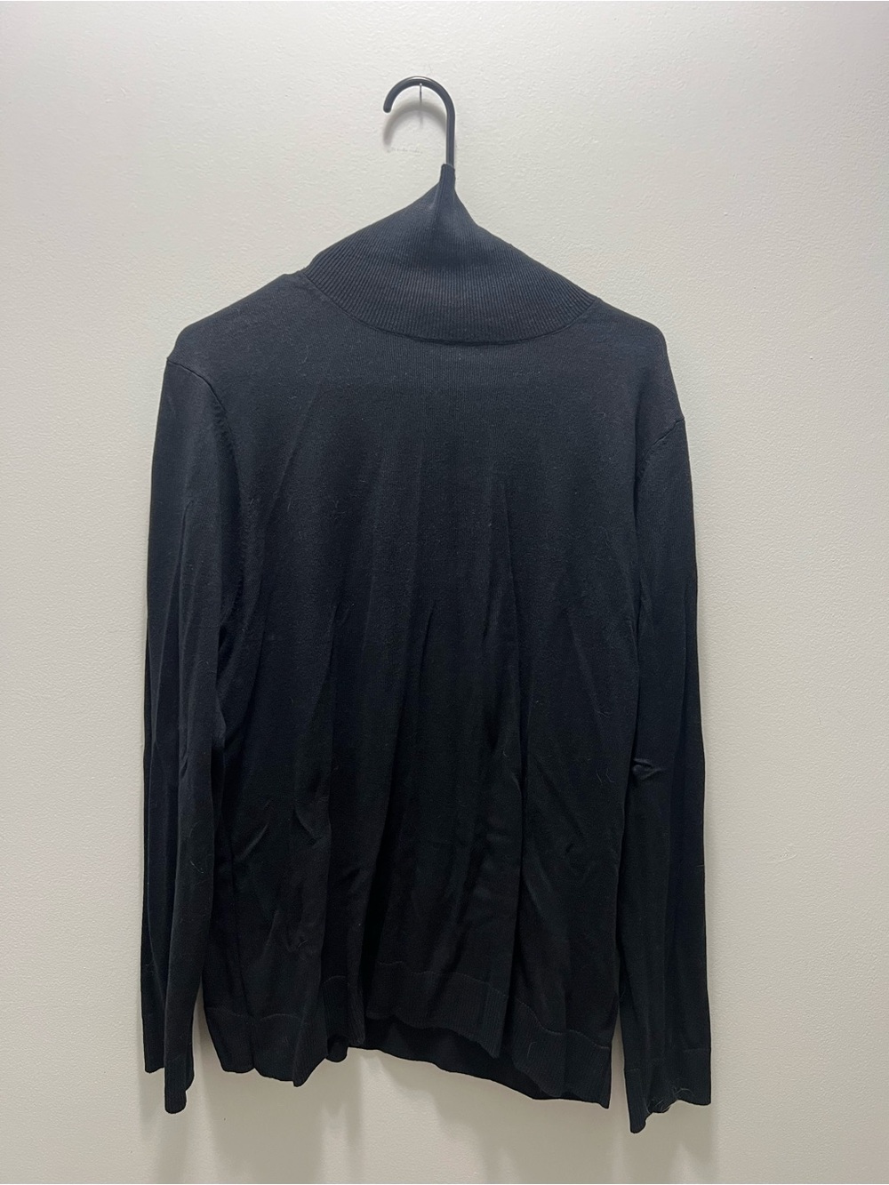 Black Turtleneck Sweater
